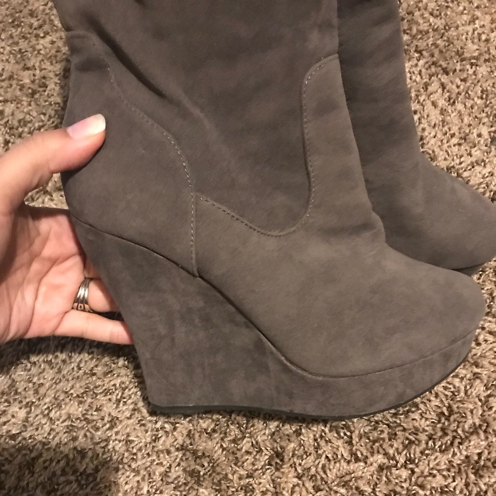 Knee high boots